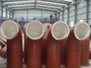 離心澆鑄復合陶瓷彎頭