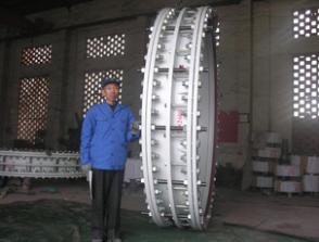 雙法蘭松套傳力補償接頭